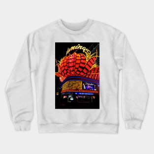 Flamingo Hotel Neon Signs Las Vegas America Crewneck Sweatshirt